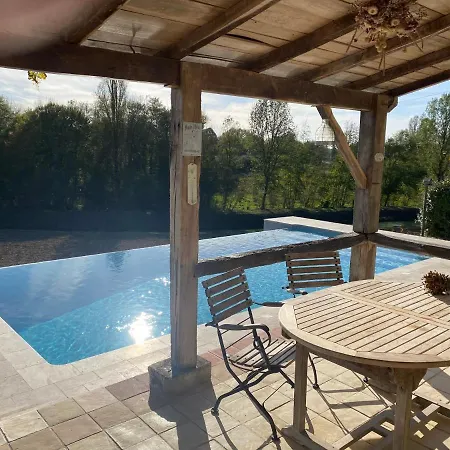 Aux Juges-charming Holiday House With Private Infinitypool! Holiday home *